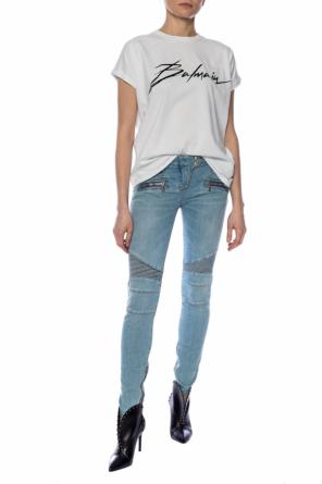 Velvet logo t-shirt, zdjęcie 2 Velvet logo t-shirt od Balmain